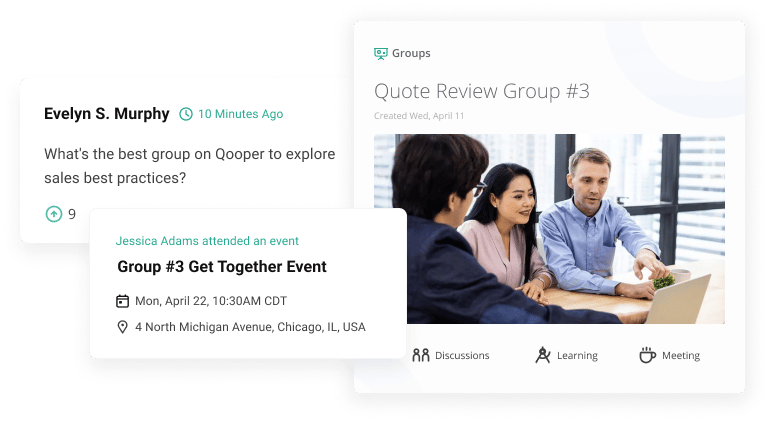 Create expertise-based groups of sales reps