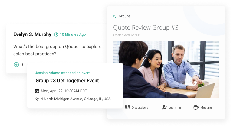 Create expertise-based support groups