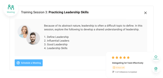 practicing leadership skills