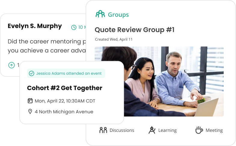 Groups - sales enablement
