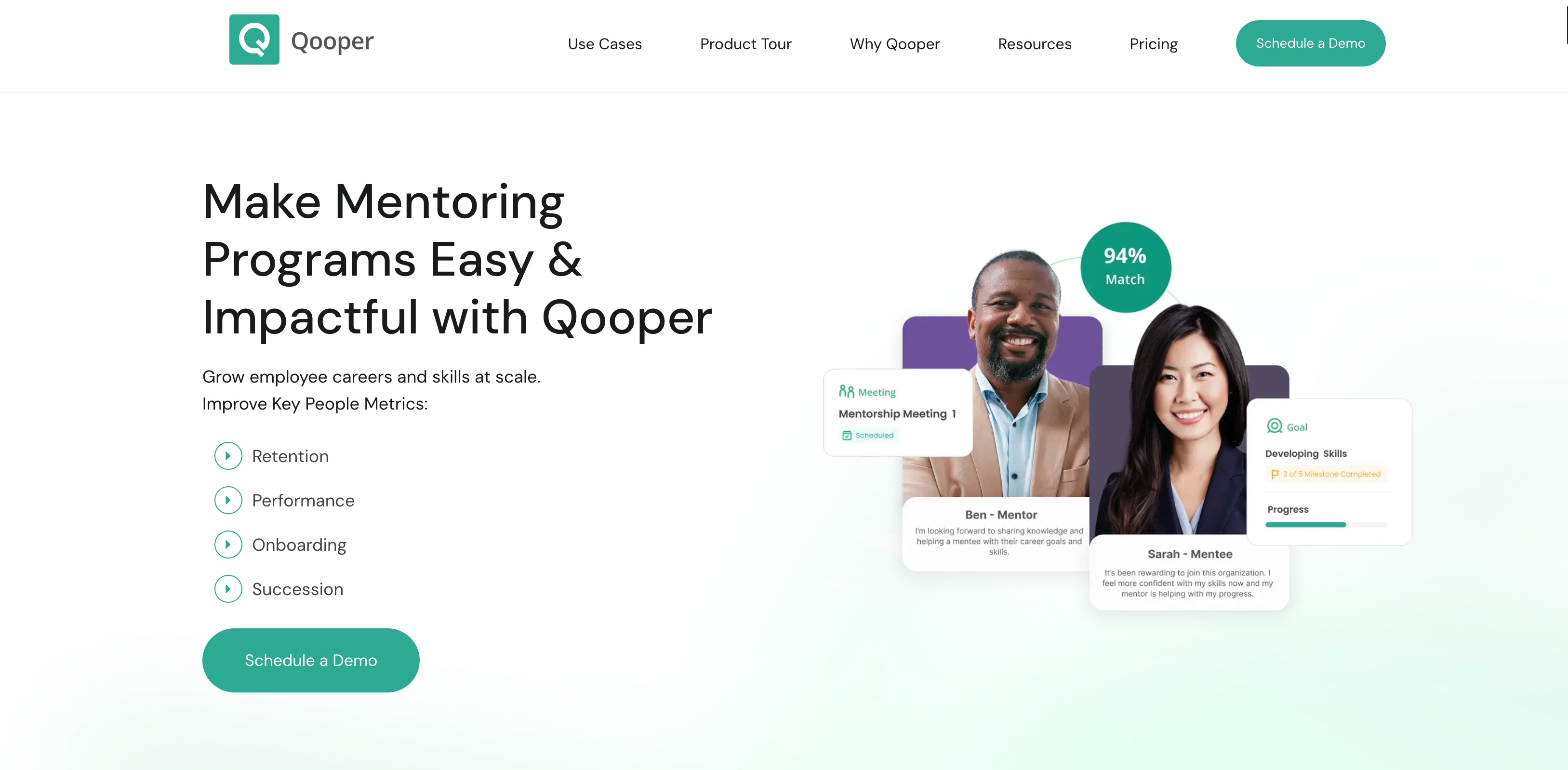Qooper Mentoring Software