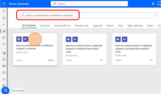 Create the Workflow from Template - 4