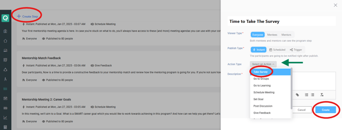 How to Direct Users to Take Surveys in Qooper (Admin Guide)