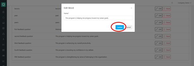 Modifying Survey Questions