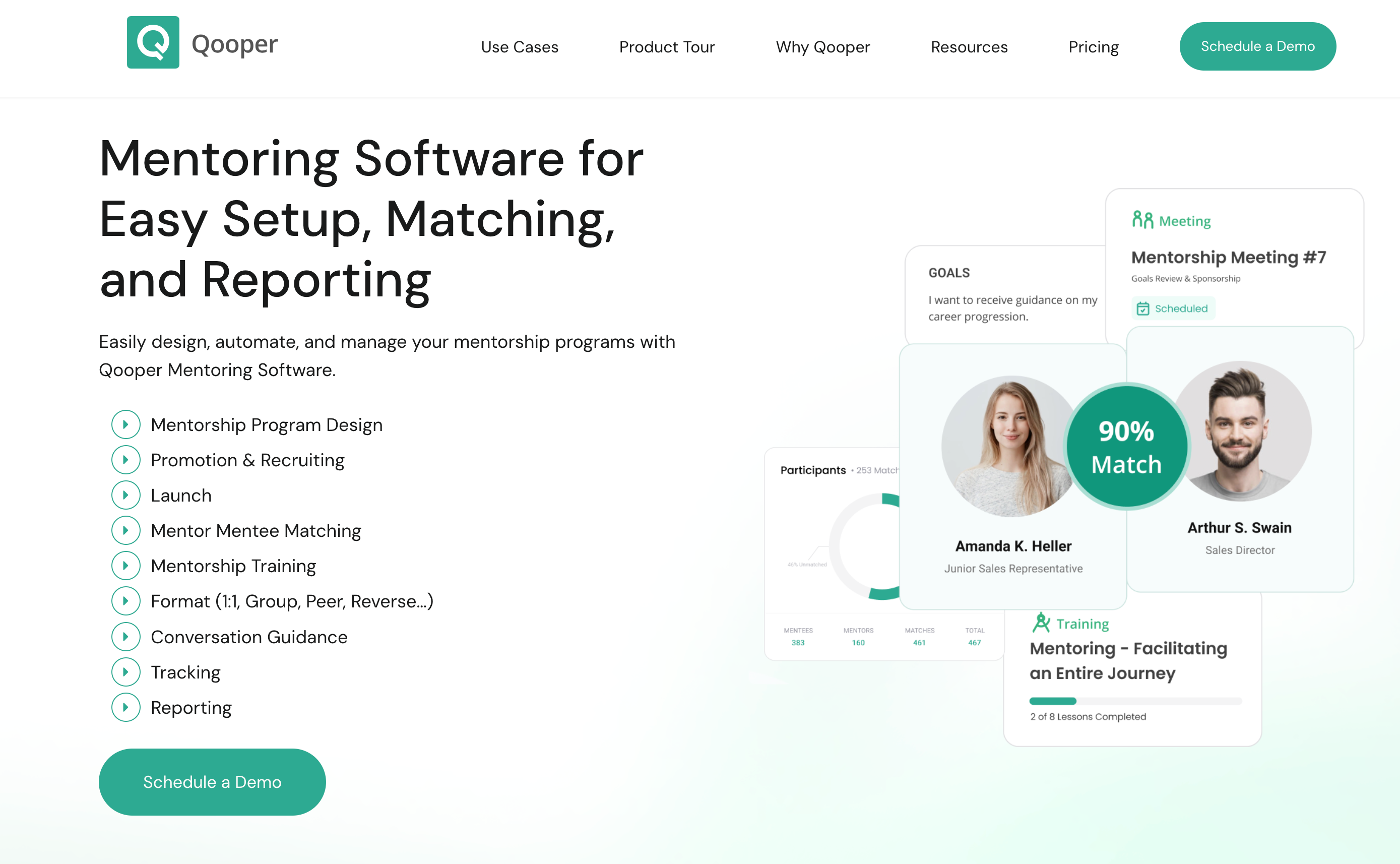 Qooper Mentoring Software