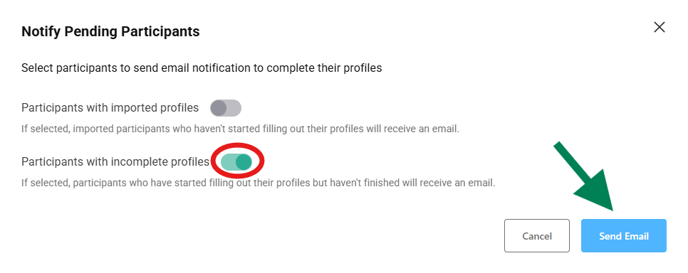 Send the Notification Email