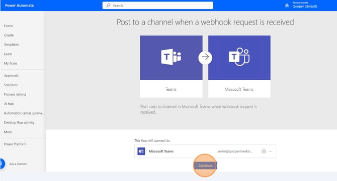 Create the Workflow from Template - 5