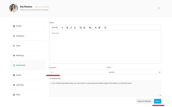 Extending Connection Duration on Qooper
