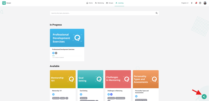 What is Mentorship Training AI Q&A Assistant Guide