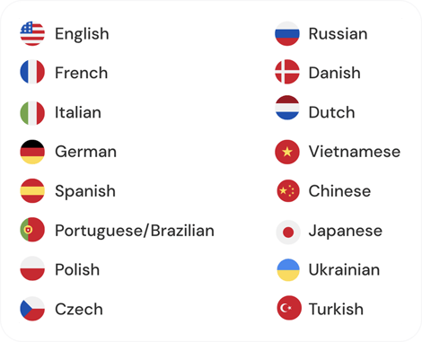 Multi-Language Support for Global Organizations