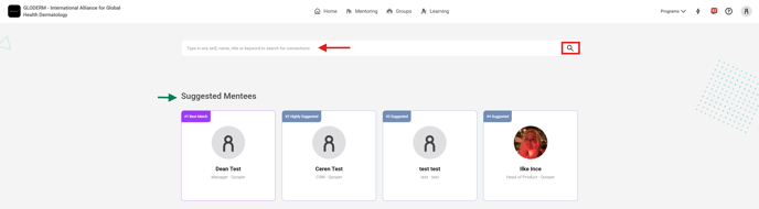 Find a mentor or mentee