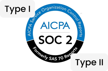 SOC 2 Type I and Type II certification