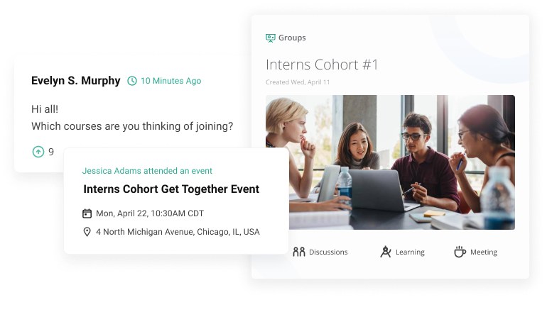 Qooper is connecting cohorts of interns with one another and create group mentorship opportunities