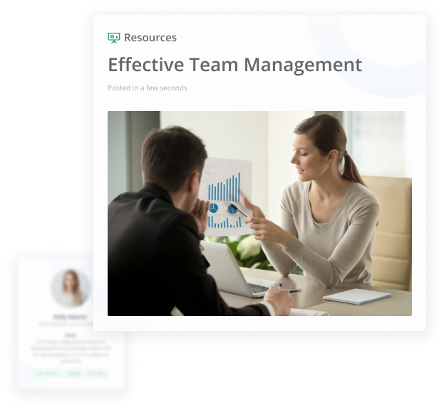 Effective team management strategies shared as a resource on Qooper