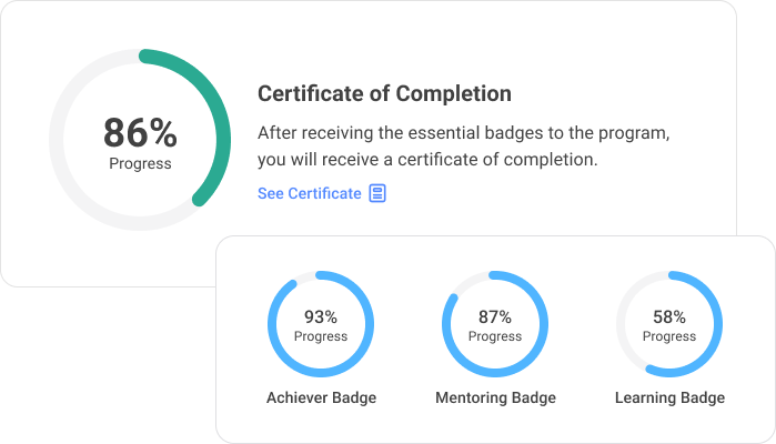 badges and certifications