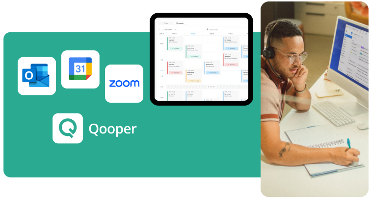 Qooper Mentoring Software calendar integration