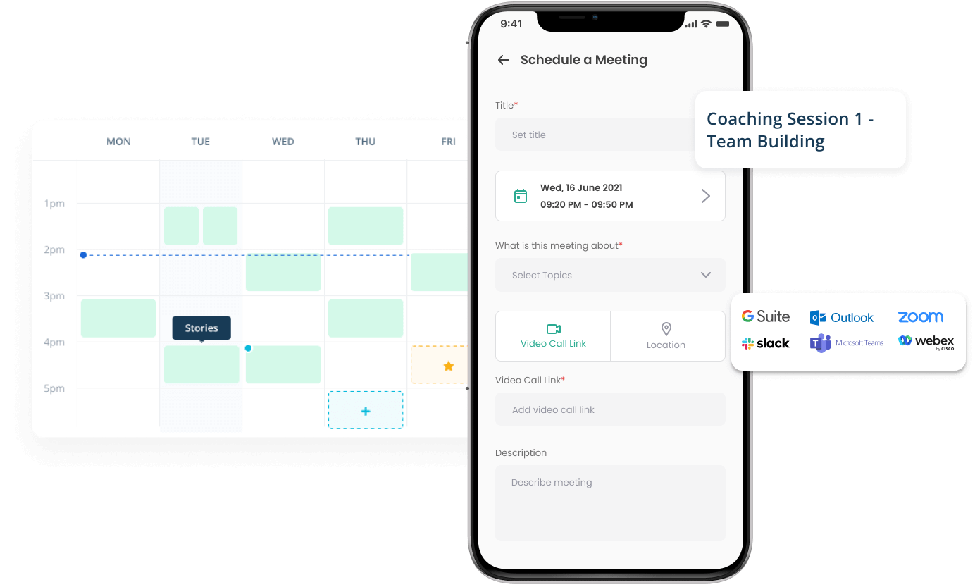 coaching meeting scheduler coaching meeting scheduler