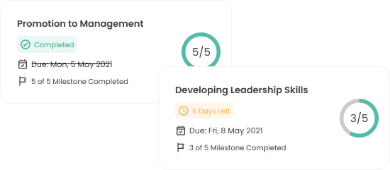 goal setting and milestones