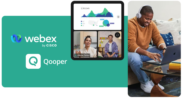 Webex integration of Qooper